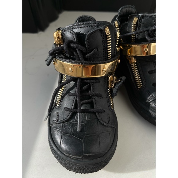 ♠️KIDS Giuseppe Junior Kriss Jr python-effect sneakers♠️ - Picture 6 of 10